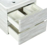 Тумба под раковину BelBagno Albano 60 подвесная, rovere vintage bianco