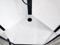 Душевая кабина Esbano ESM ESM-PENTA-90 (Right) 90х90х215 R, пятиугольная