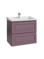 Тумба с раковиной Caprigo Wales Смальти 70 лиловая
