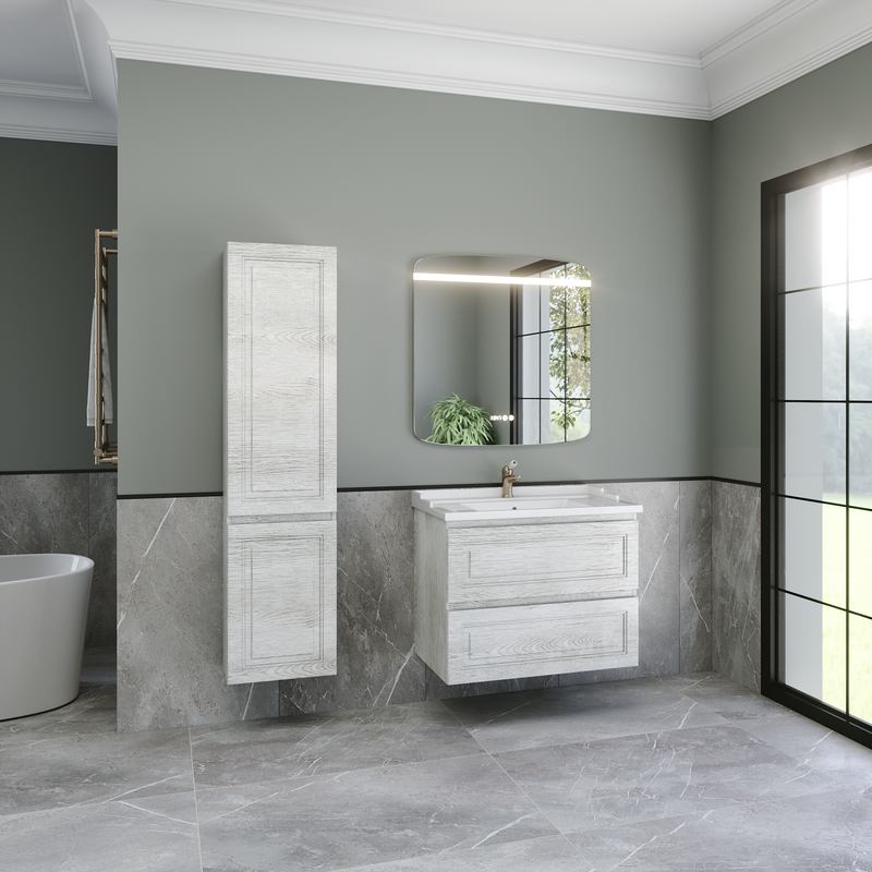 Мебель для ванной комнаты Caprigo Wales 80 белый клен