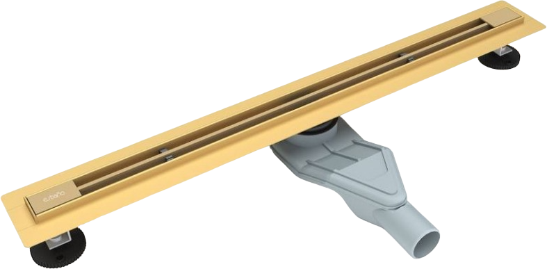 Душевой трап (лоток) Esbano Slim Line 60 cм, матовое золото