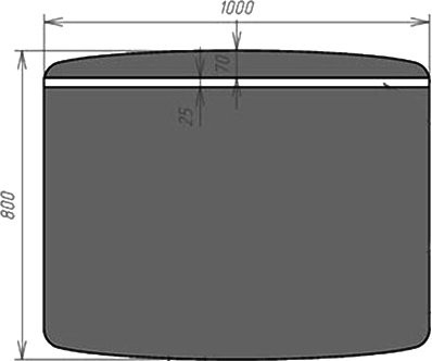 Мебель для ванной комнаты Caprigo Wales 100 матовая белая