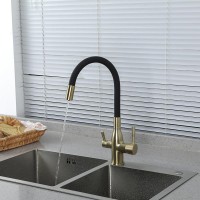 Смеситель для кухни Frap H69 F4396-3 золотой сатин