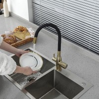 Смеситель для кухни Frap H69 F4396-3 золотой сатин