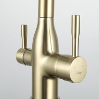 Смеситель для кухни Frap H69 F4396-3 золотой сатин