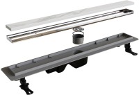 Душевой трап (лоток) RGW Drain Leo-21 хром, 80 см