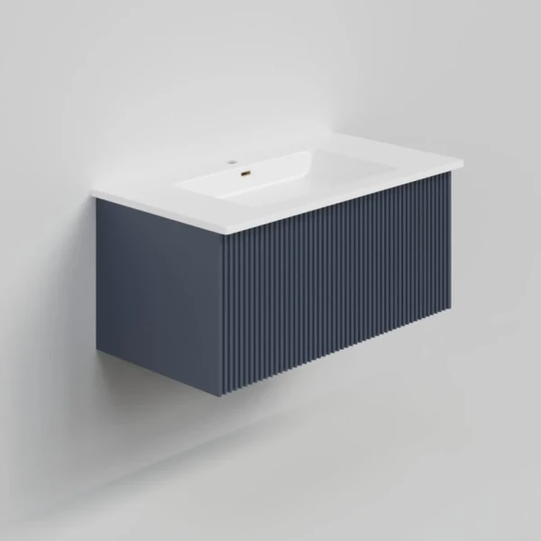 Тумба под раковину La Fenice Terra 80 синяя