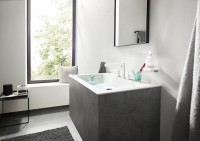 Смеситель для раковины Hansgrohe Finoris 110 76033700 матовый белый