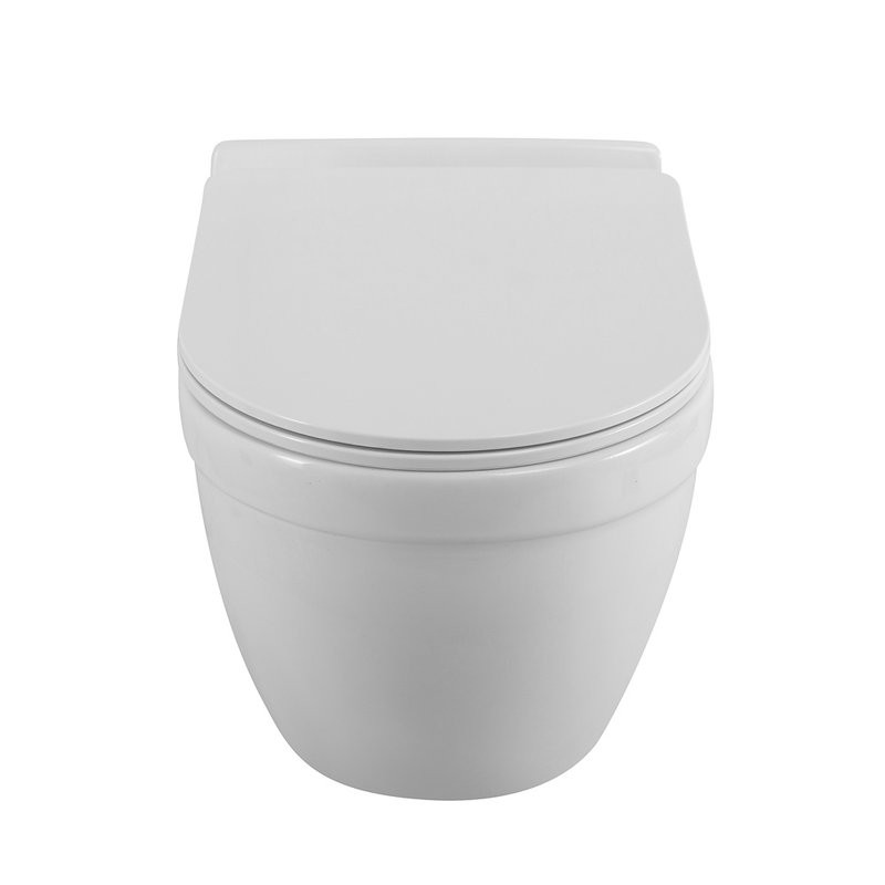Унитаз подвесной BelBagno Senso-Tor BB017CH-TOR/SC безободковый, с микролифтом, смыв торнадо, белый глянцевый