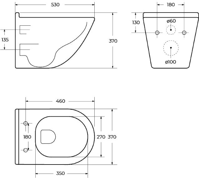 Унитаз подвесной BelBagno Senso-Tor BB017CH-TOR/SC безободковый, с микролифтом, смыв торнадо, белый глянцевый