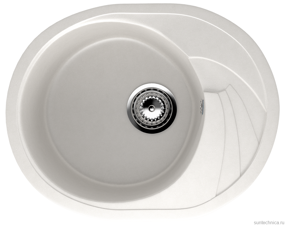 Мойка кухонная Ulgran U-403 -341 ультра-белая