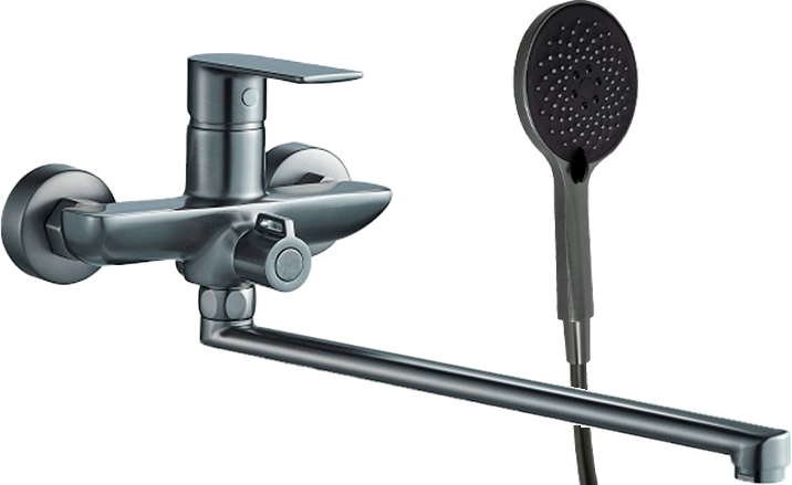 Смеситель с длинным изливом для ванны Haiba HB22505-3