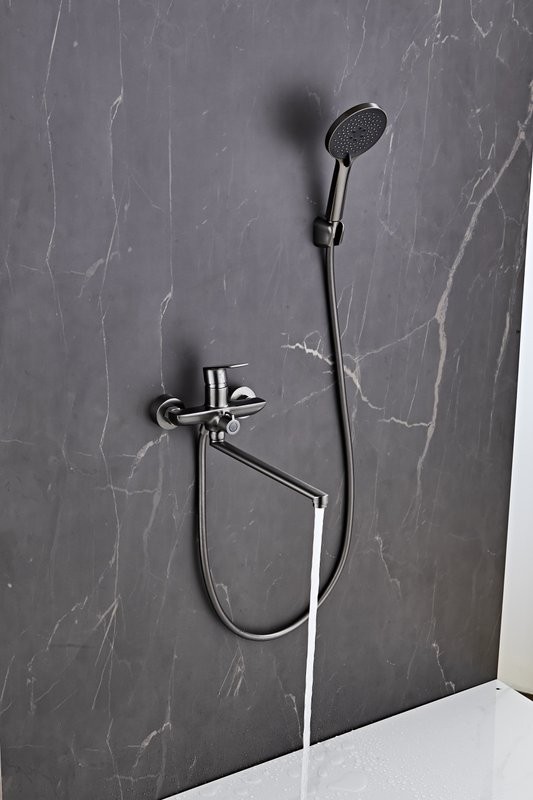 Смеситель с длинным изливом для ванны Haiba HB22505-3