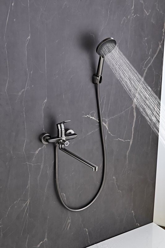 Смеситель с длинным изливом для ванны Haiba HB22505-3