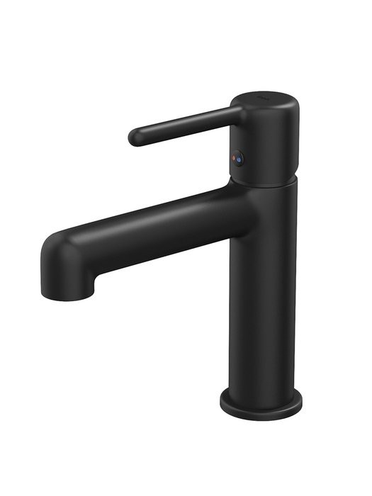 Смеситель для раковины IDDIS AIGBL00i01K с донным клапаном, черный