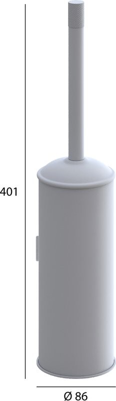 Ершик Boheme Uno 10984-MW matt white