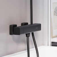 Термостатический смеситель Damixa Gala 536000300 для душа, черный