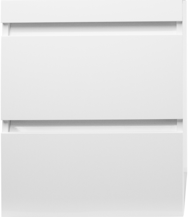 Тумба под раковину Style Line Даллас 110 Люкс Plus подвесная, белая, эмаль