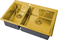 Мойка кухонная Steel Hammer SH 78-2-51-R BRONZE бронза Мойка кухонная Steel Hammer SH 78-2-51-R BRONZE бронза