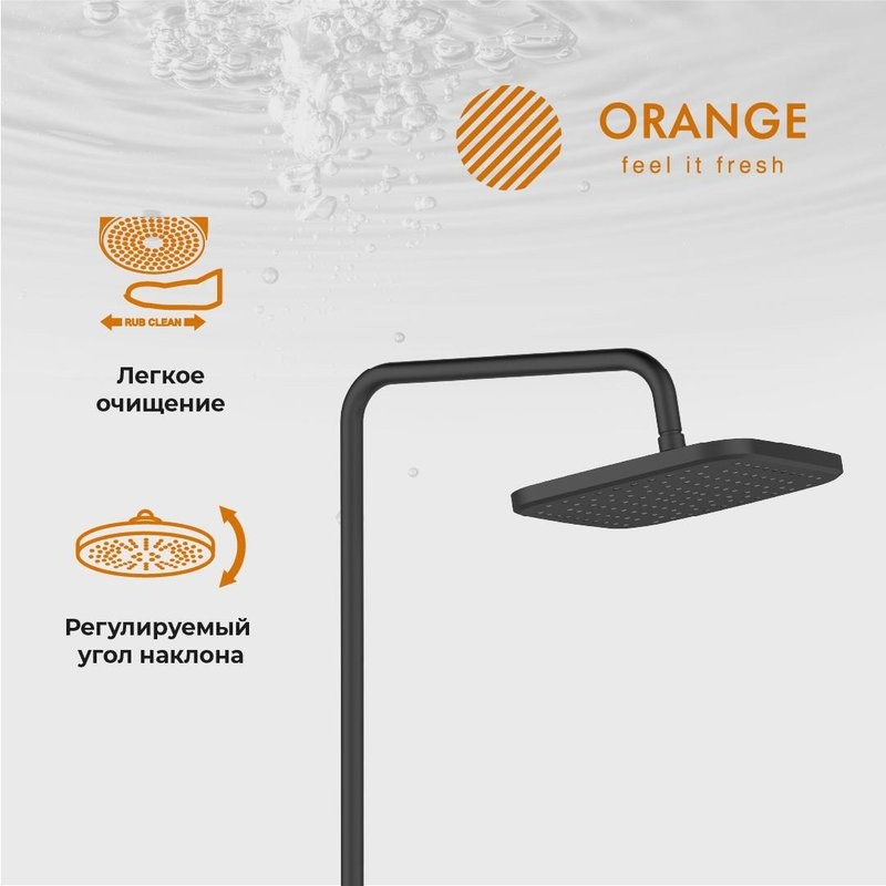 Душевая стойка Orange Thermo Thermo T02S4-912b