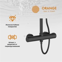 Душевая стойка Orange Thermo Thermo T02S4-912b