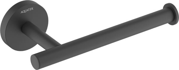 Держатель туалетной бумаги AQUATEK Оберон AQ4208MB матовый черный