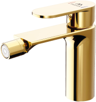 Смеситель для биде Fashun A5085-35 с поворотным аэратором, золото