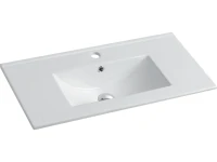 Тумба с раковиной Vincea Mia Slim 80, 2 ящика, дуб винтаж