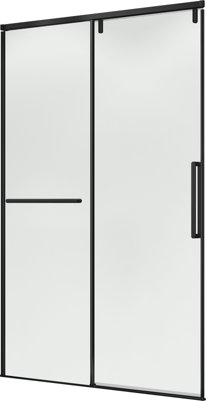 Душевая дверь в нишу Terminus Альба 1DS140х220B 140х220, черная