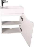 Тумба под раковину Art&Max Liberty R, 40, подвесная, Bianco Lucido