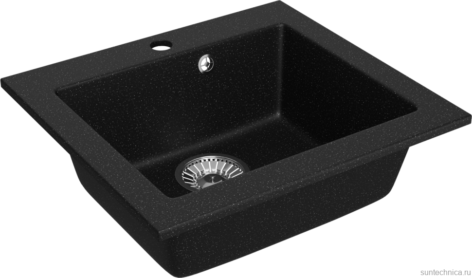Мойка кухонная Domaci Болонья М-35-002 черная