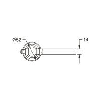 Ершик Rose RG11Q RG1100Q бронза