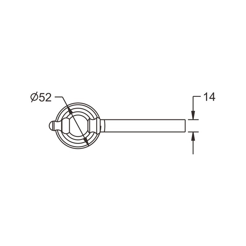 Ершик Rose RG11Q RG1100Q бронза