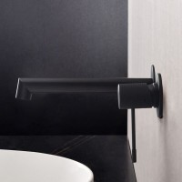 Смеситель для раковины Vincea Desire VBFW-1D1MB С ВНУТРЕННЕЙ ЧАСТЬЮ, черный матовый