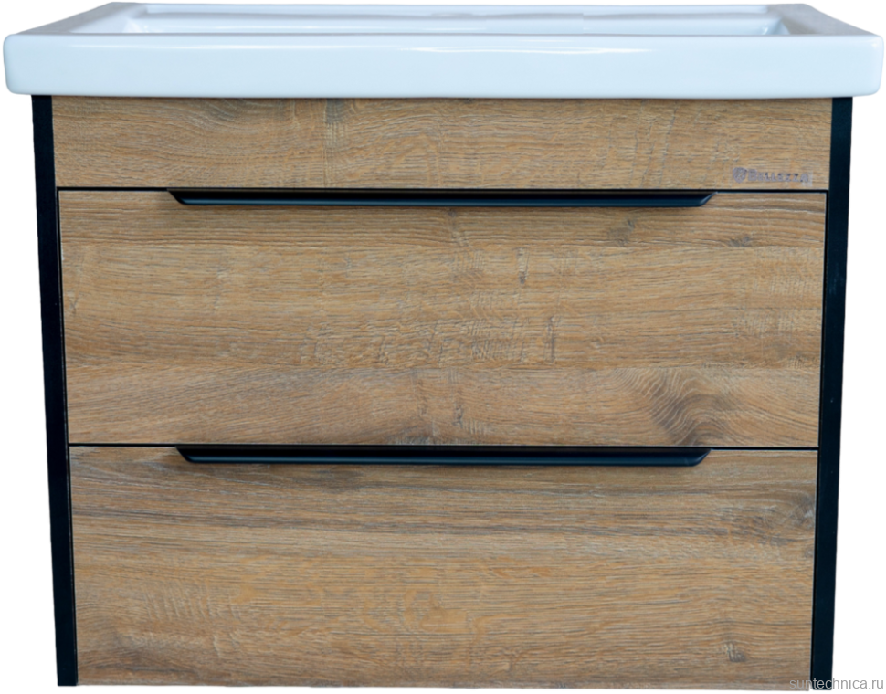 Тумба с раковиной Bellezza Бруно 70 табакко