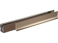 Душевая дверь в нишу Vegas Glass EP-F-2 165 05 05 R профиль бронза, стекло бронза