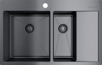 Комплект Мойка Omoikiri Akisame 78-2-GM-L вороненая сталь + Измельчитель Nagare 750 Комплект Мойка Omoikiri Akisame 78-2-GM-L вороненая сталь + Измельчитель Nagare 750