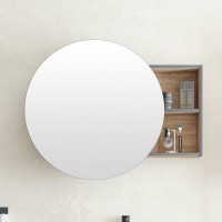 Зеркало-шкаф Corozo Форест 99 дуб канзас коричневый