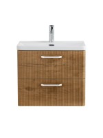 Мебель для ванной комнаты BelBagno Due 50 ручки белые, rovere nature