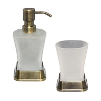 Набор Стакан Wasserkraft Exter K-5528 + Дозатор K-5599 Набор Стакан Wasserkraft Exter K-5528 + Дозатор K-5599