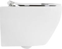 Комплект Унитаз подвесной Cezares Stylus + Крышка BelBagno BB2034SC с микролифтом + Инсталляция Geberit Duofix UP 320 111.300.00.5 + Кнопка Sigma 01 115.770.11.5 белая + Крепления 111.815.00.1 к стене + Звукоизоляция