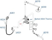 Душевой комплект Wasserkraft A174819 Thermo