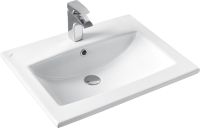 Тумба с раковиной Vigo Grani 60 напольная, 2 дверцы, 1 ящик, белая