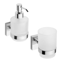 Набор Стакан Bemeta Beta 132110012 + Дозатор 132109102 Набор Стакан Bemeta Beta 132110012 + Дозатор 132109102