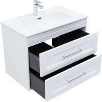 Тумба под раковину без столешницы Aquanet Бостон new 80 белый сатин Тумба под раковину без столешницы Aquanet Бостон new 80 белый сатин