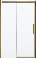 Душевая дверь в нишу Veconi Vianno VN70G-130-01-C4 130 см, профиль брашированное золото