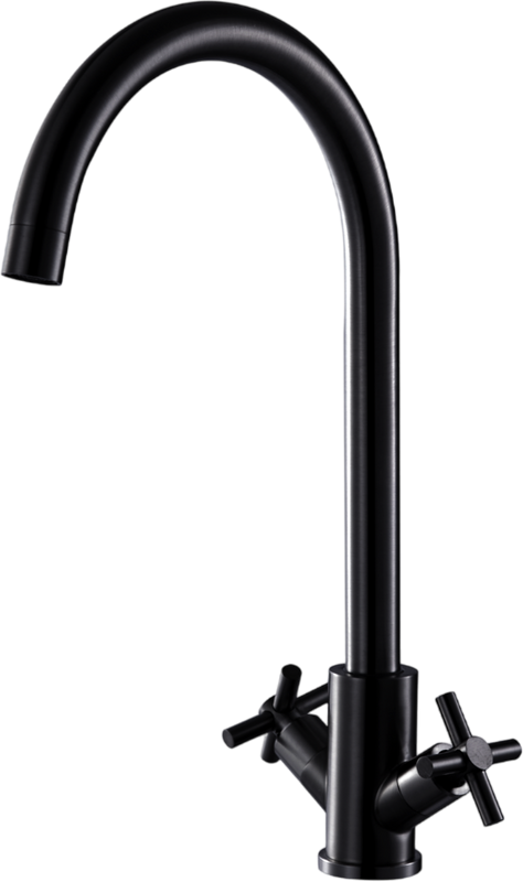 Смеситель для кухни Fashun A54028-7 черный