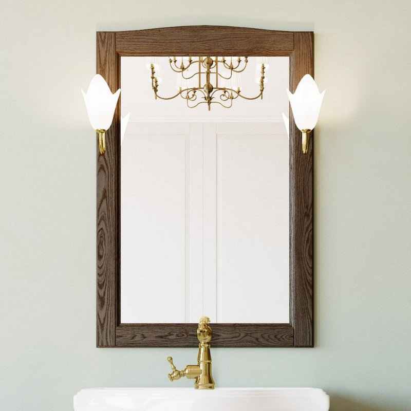 Зеркало ValenHouse Эллина 65 кальяри, основа светильника золото