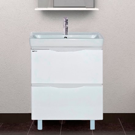 Тумба с раковиной Misty Венера 70 белая