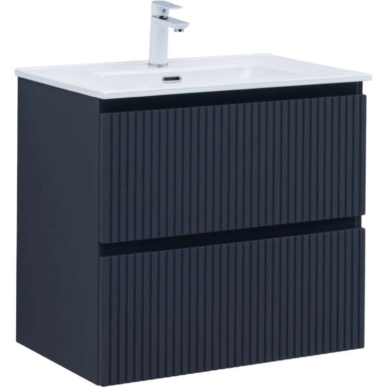 Тумба под раковину без столешницы Aquanet Джейн (Flat) 70 подвесная, маренго